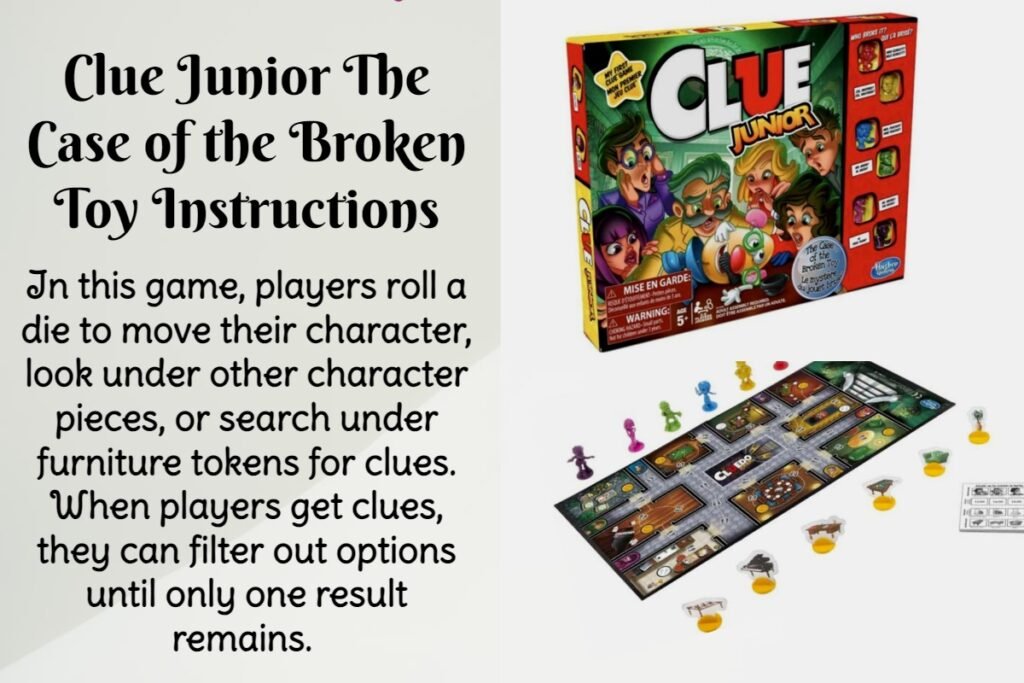 How to Play Clue Junior The Case of the Broken Toy