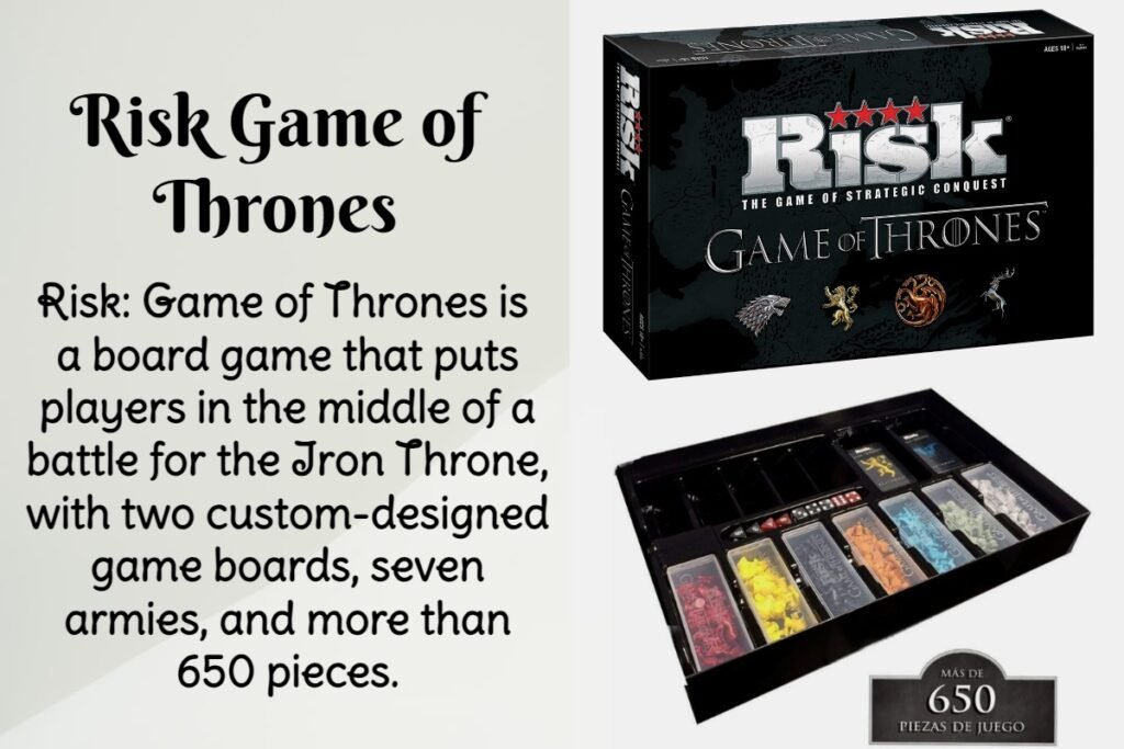 Risk Game of Thrones Board Game