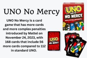 The UNO No Mercy Rules And Cards - Miexto Card Games