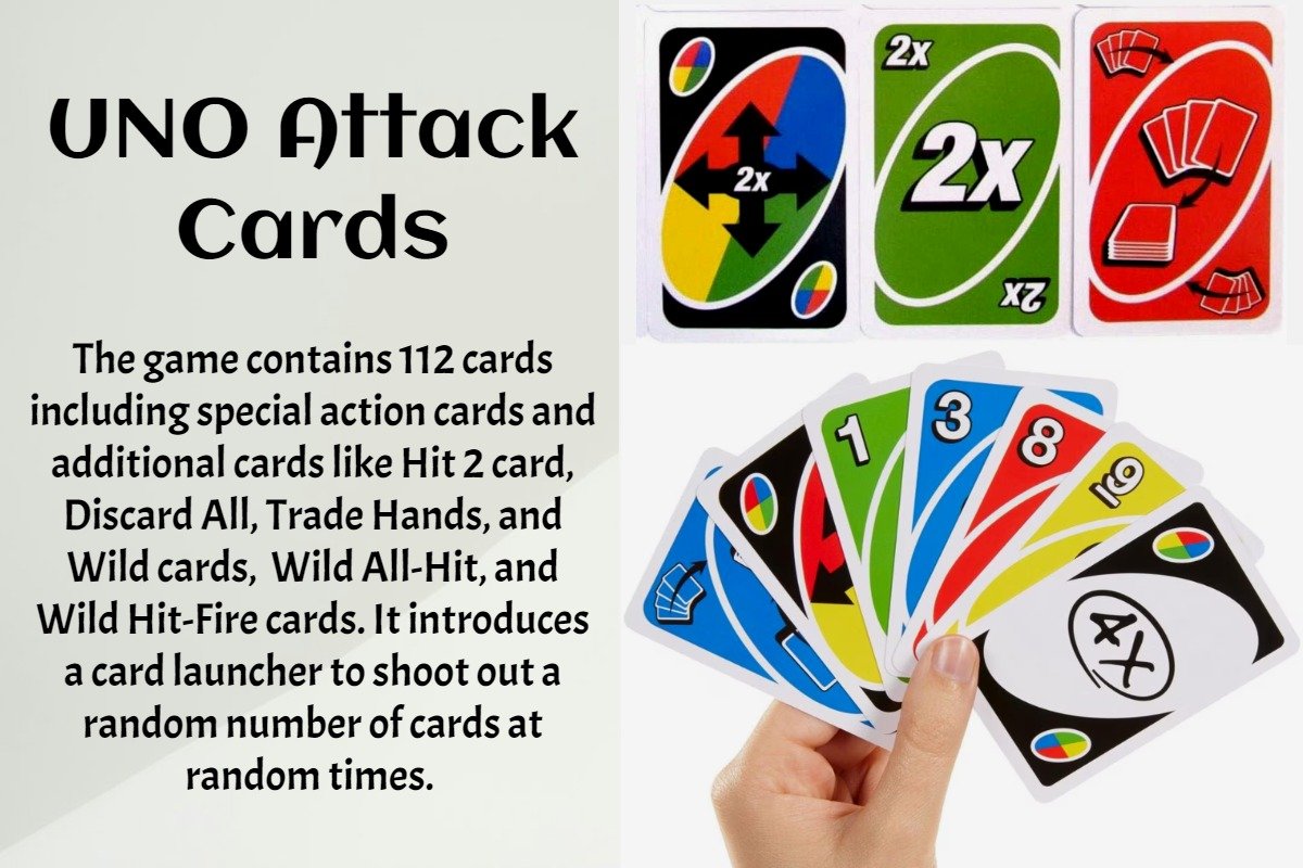 The UNO Attack Cards (UNO Attack Card Meanings) - Miexto Card Games