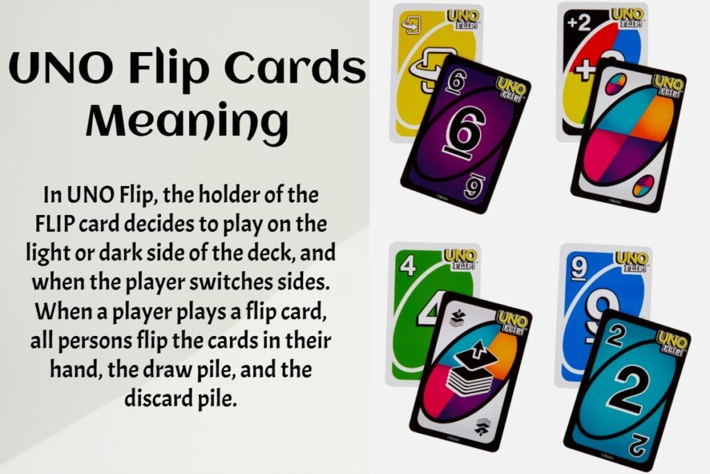 UNO Flip Cards Meaning
