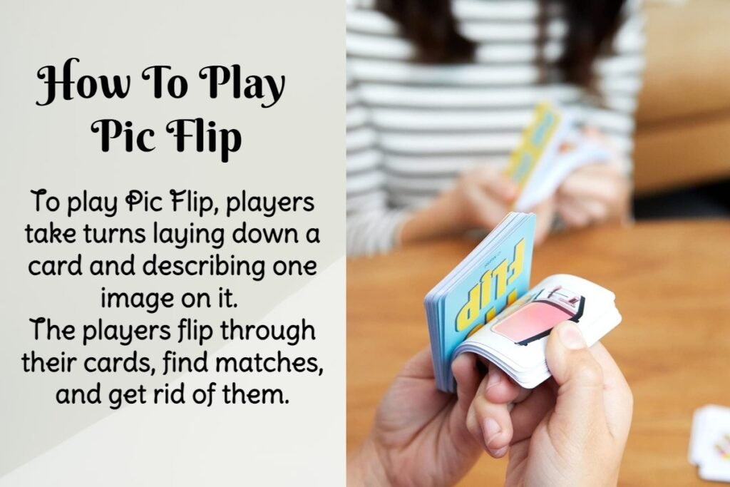 pic flip how to play