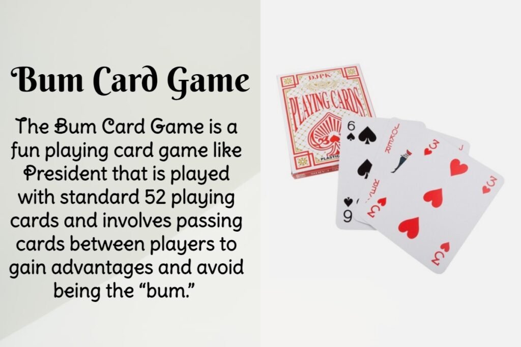 Bum Card Game Rules and Cards