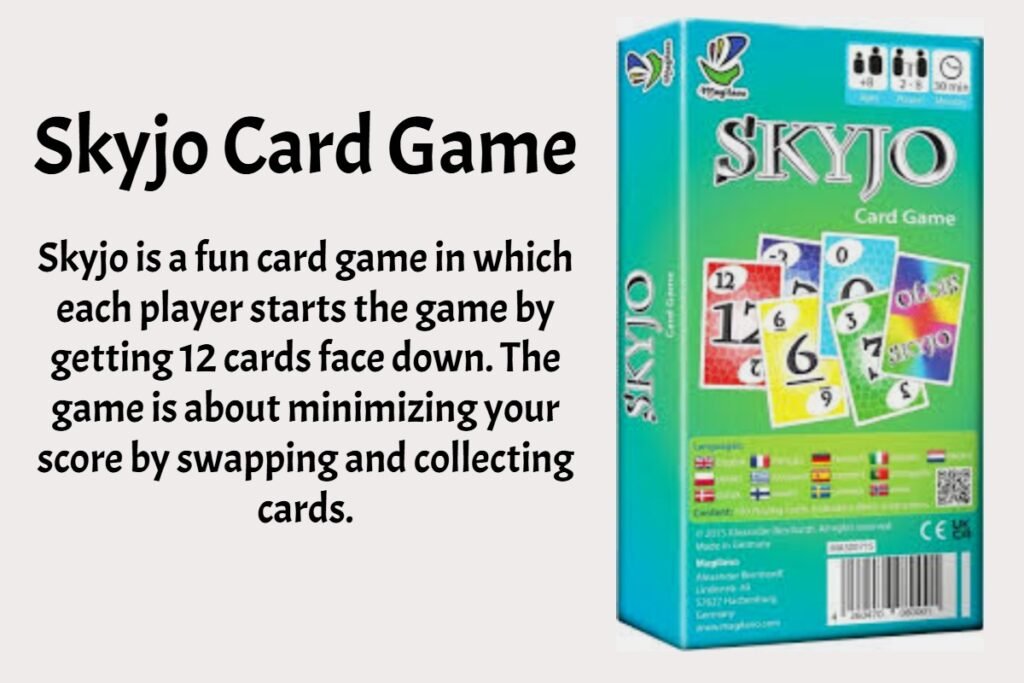 The game is about minimizing your score by swapping and collecting cards.